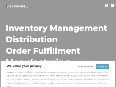 Inventory Management – Order fulfillment – Manufacturing
