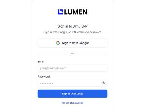 Jimu ERP – Lean ERP Solutions