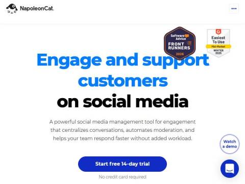 Social Media Management Tool for Engagement | NapoleonCat