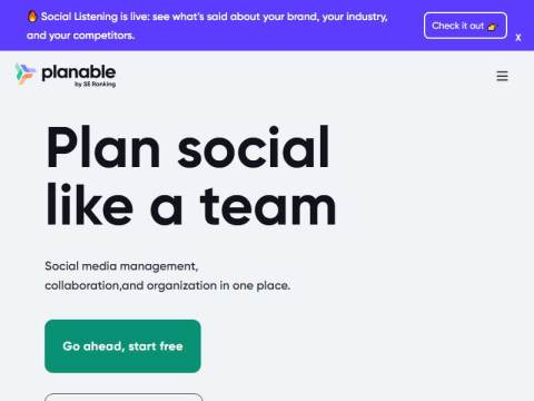 Planable: collaboration-first social media management tool