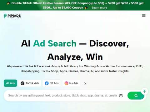 Pipiads – #1 TikTok Adspy & Facebook Ad Spy & Ad Library Tool