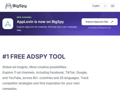 BigSpy – 全球领先的出海广告SPY工具