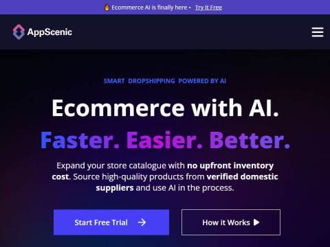 Smart AI Dropshipping – Suppliers, Products & Tools – AppScenic