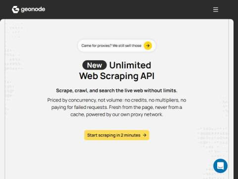 批发代理与网页数据基础设施 | Geonode